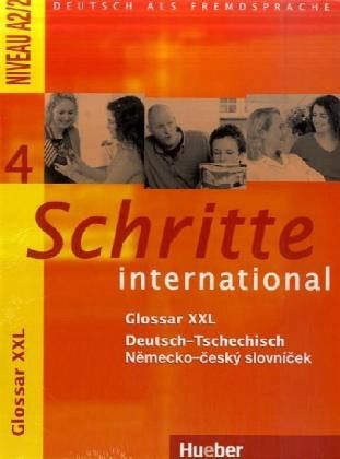 Schritte international 4 Paket ( Kursbuch, Arbeitsbuch, CZ Glossar) Hueber Verlag