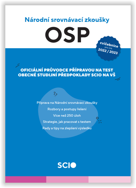 Scio testy - Jdu na VŠ - Cvičebnice OSP