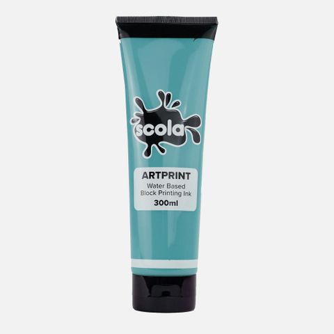 Obrázek produktu: SCOLA Tiskařská barva 300ml - tmavě zelená