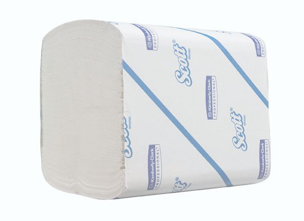 SCOTT 8508 toaletní papír skládaný - 2vrstvý, bílý (36 x 250 útržků)