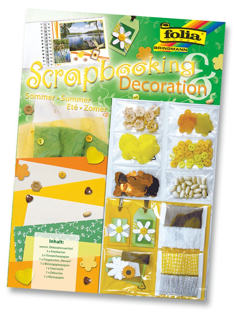 Scrapbooking sada "léto"