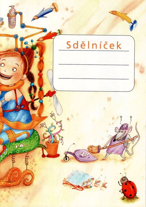Obrázek produktu: Sdělníček - sešit A6, 40 listů s okraji - mix motivů