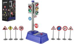 Obrázek produktu: Semafor se značkami na baterie se světlem a zvukem