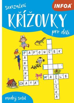 Obrázek produktu: Senzační křížovky pro děti - modrý sešit