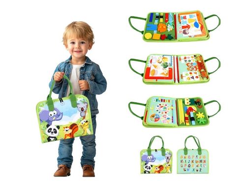 Obrázek produktu: Senzorická busy kniha Safari