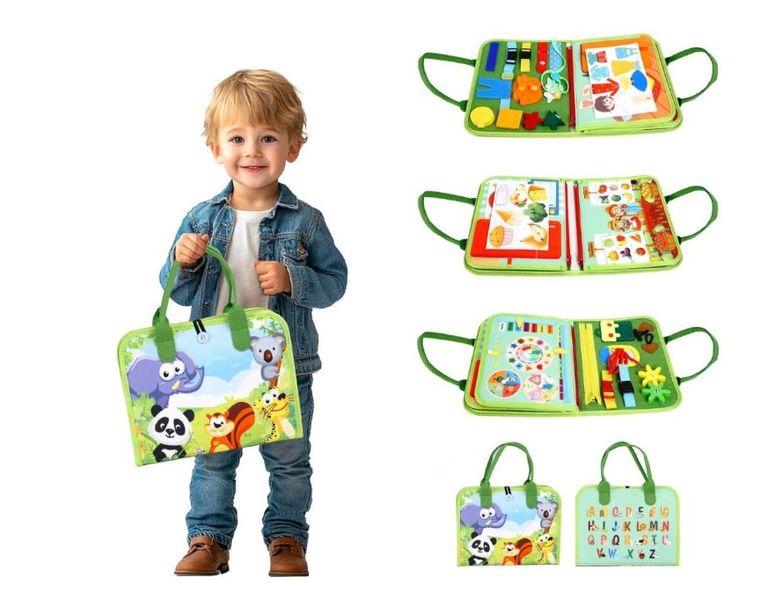 Senzorická busy kniha Safari