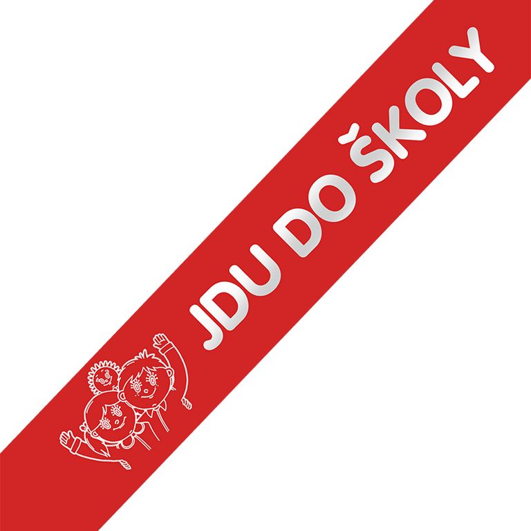 Šerpa - Jdu do školy - červená