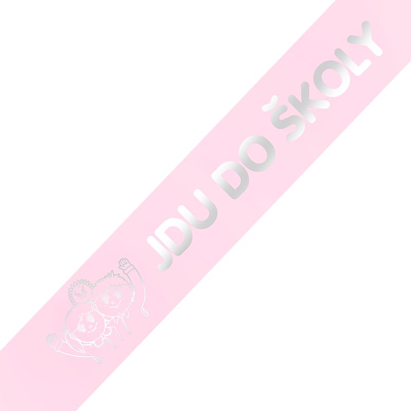 Šerpa - Jdu do školy - růžová