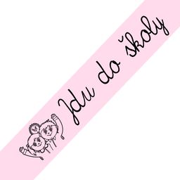 Obrázek produktu: Šerpa - Jdu do školy - růžová