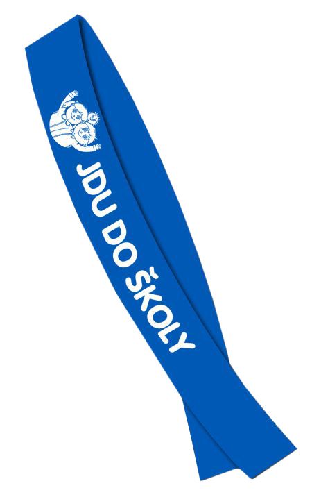 Obrázek produktu: Šerpa - Jdu do školy - tmavě modrá