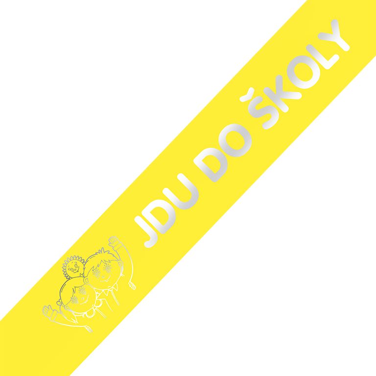 Šerpa - Jdu do školy - žlutá