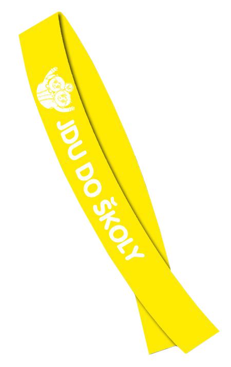 Obrázek produktu: Šerpa - Jdu do školy - žlutá