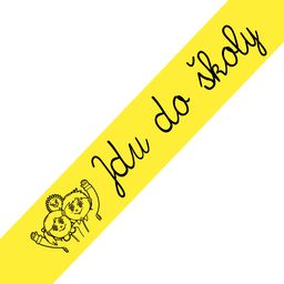 Obrázek produktu: Šerpa - Jdu do školy - žlutá