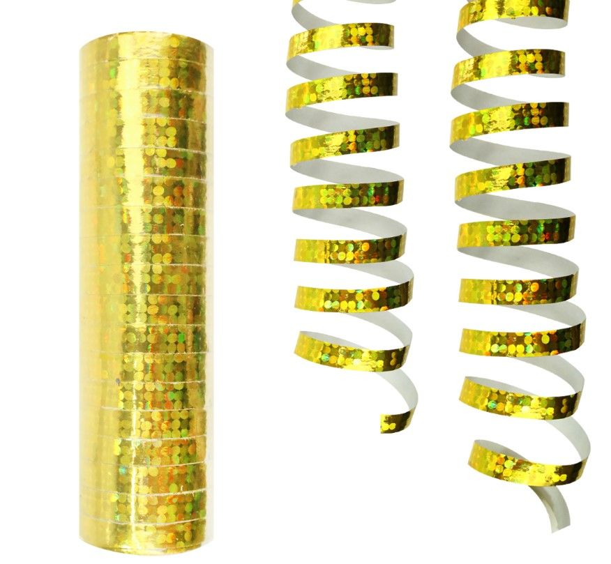 Serpentýna holografická  - ZLATÁ