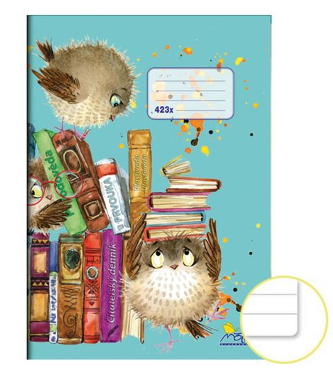 Obrázek produktu: Sešit 423x, A4 20 l., na čtenářský deník
