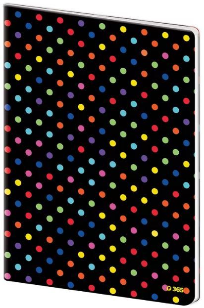 Sešit 444 linkovaný plastové desky - Charm