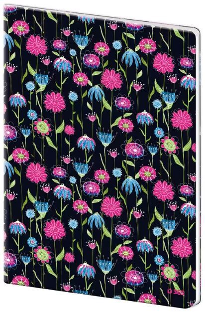 Sešit 444 linkovaný plastové desky - Fragnance