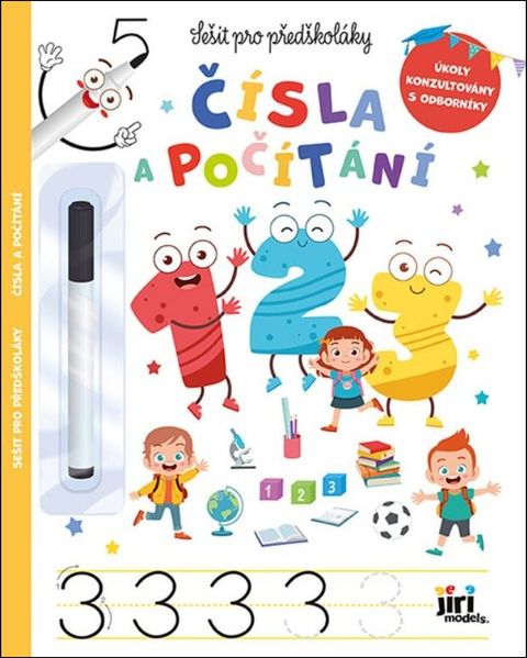 Obrázek produktu: Sešit pro předškoláky Čísla a počítání