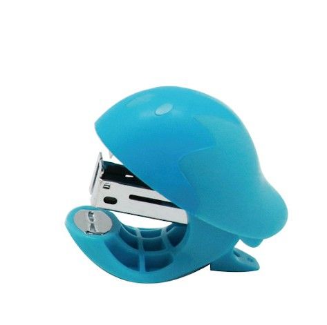 Sešívačka KEYROAD Mini, 10 listů - modrá