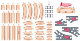 Obrázek produktu: Set kolejí s točnou, 50ks