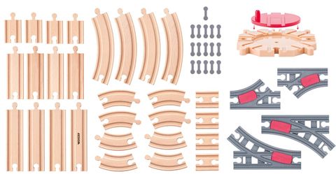 Obrázek produktu: Set kolejí s točnou, 50ks