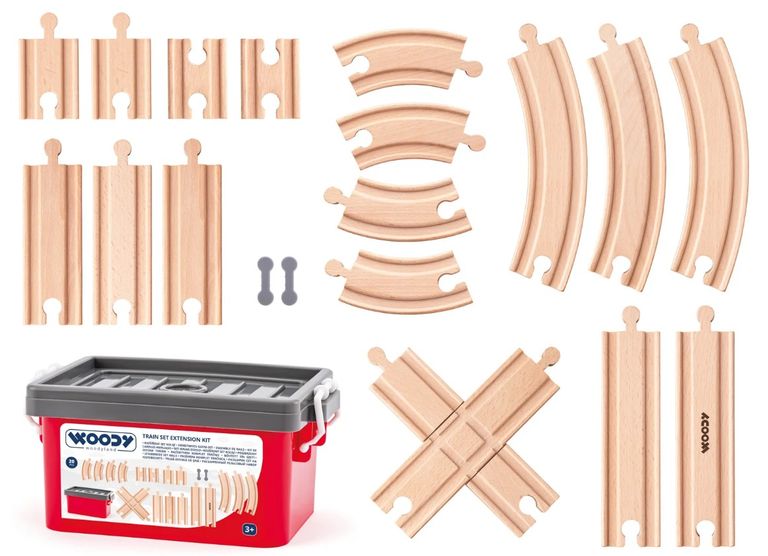 Woody Set kolejí 20ks