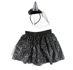 Obrázek produktu: Set sukně Tutu čarodějnická s čelenkou