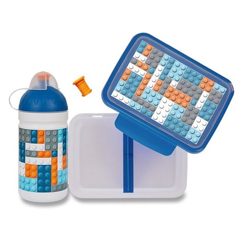 Obrázek produktu: Set Zdravá lahev 0,5 l a Zdravá sváča - Kostičky