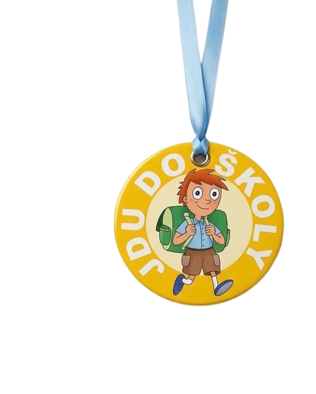 Obrázek produktu: SEVT Pamětní medaile JDU DO ŠKOLY pro kluky
