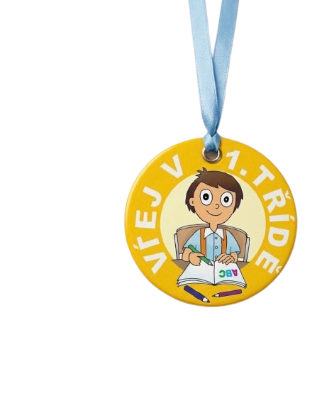 Obrázek produktu: SEVT Pamětní medaile VÍTEJ V 1. TŘÍDĚ pro kluky