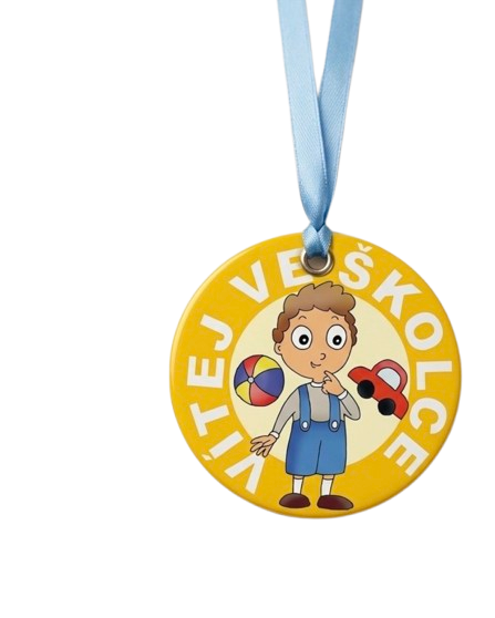 Obrázek produktu: SEVT Pamětní medaile VÍTEJ VE ŠKOLCE pro kluky