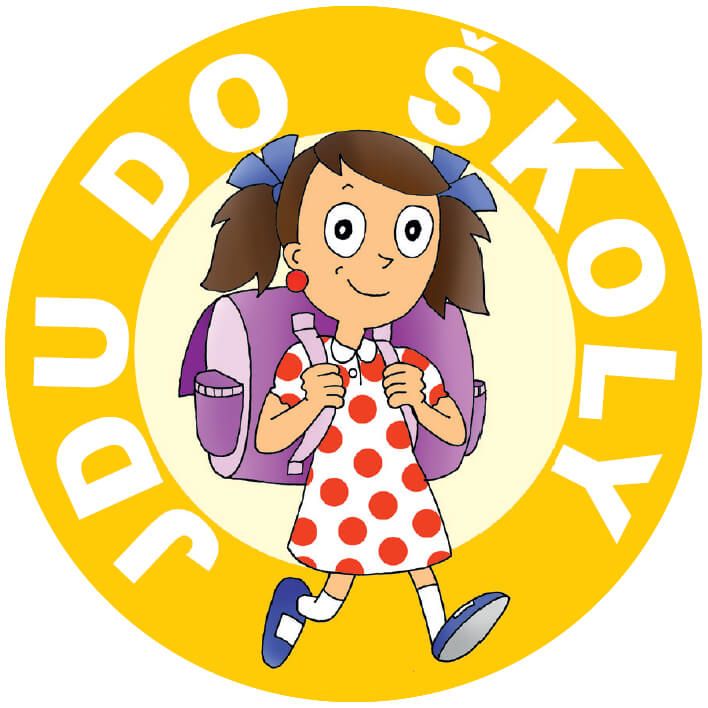 SEVT Pamětní odznak JDU DO ŠKOLY pro holky