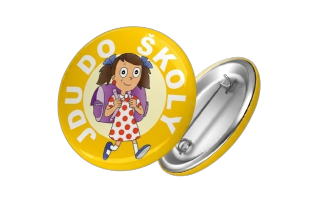 SEVT Pamětní odznak JDU DO ŠKOLY pro holky