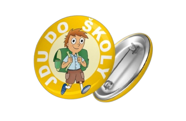 Levně SEVT Pamětní odznak JDU DO ŠKOLY pro kluky