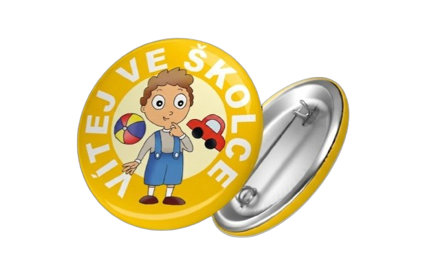 SEVT Pamětní odznak VÍTEJ VE ŠKOLCE pro kluky