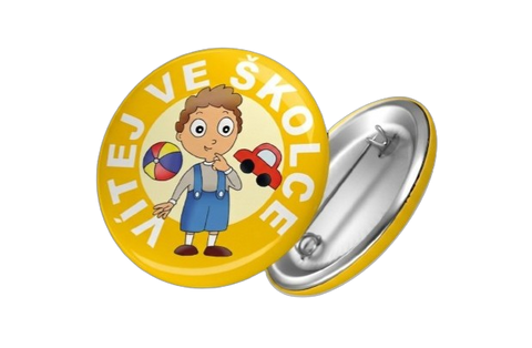 Obrázek produktu: SEVT Pamětní odznak VÍTEJ VE ŠKOLCE pro kluky