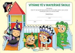Obrázek produktu: SEVT Vítáme Tě v mateřské škole - pamětní list