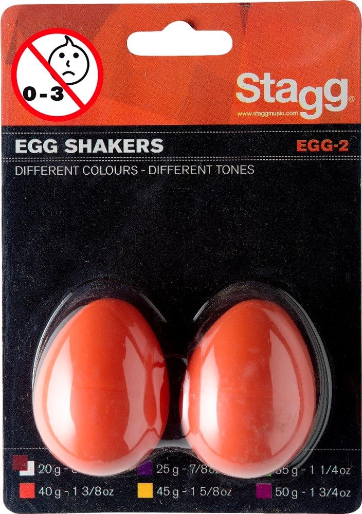 Shaker vajíčka - oranžová