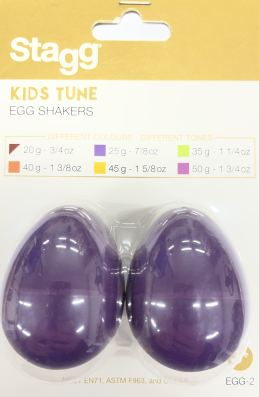 Shaker vajíčka - purpurové