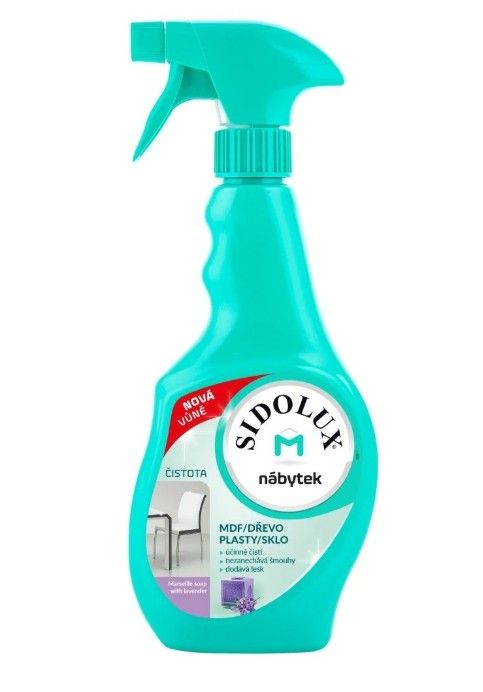 Sidolux M proti prachu MARSEILLI SOAP WITH LAVENDER, 400 ml