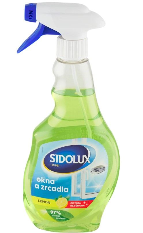 Sidolux na okna nano code - 500 ml - Lemon