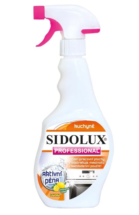 Sidolux Professional na kuchyně - aktivní pěna, 500 ml