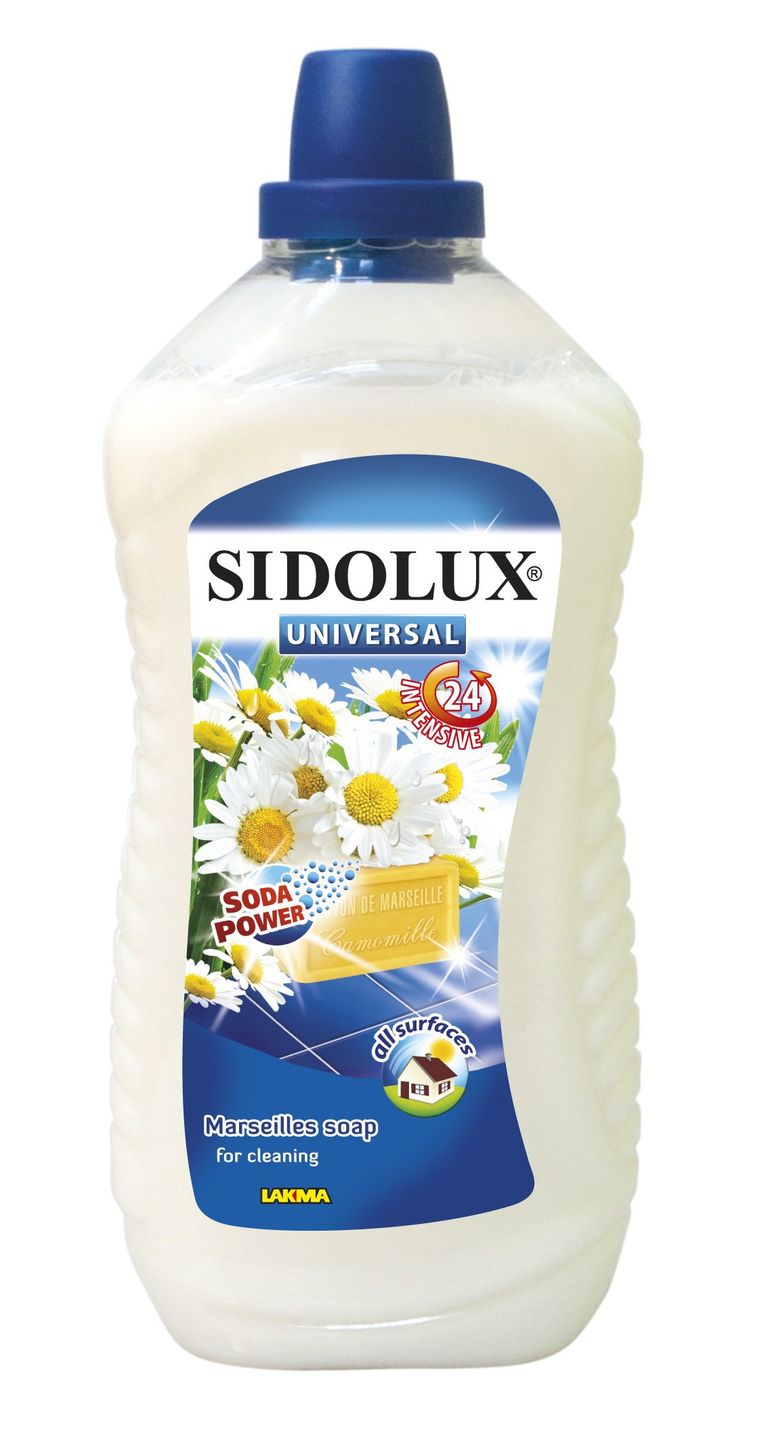 Sidolux Universal - čisticí prostředek - Marseillské mýdlo, 1 l