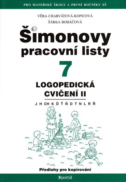 Šimonovy pracovní listy 7 - Logopedická cvičení II 2. vydání