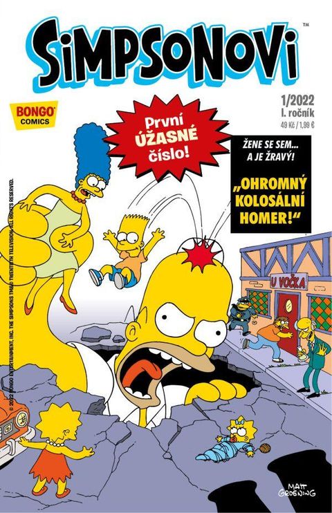 Obrázek produktu: Simpsonovi 1/2022