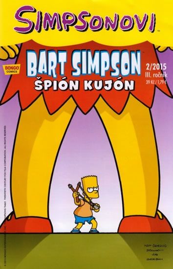 Obrázek produktu: Simpsonovi - Bart Simpson 02/15 - Špión kujón