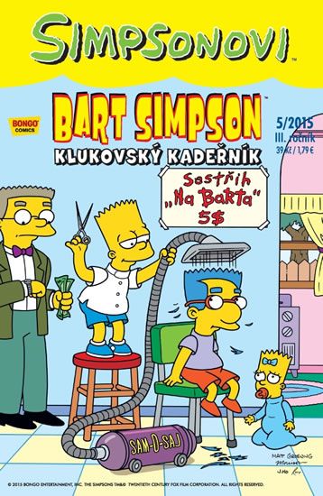 Bart Simpson 5/2015: Klukovský kadeřník - Matt Groening