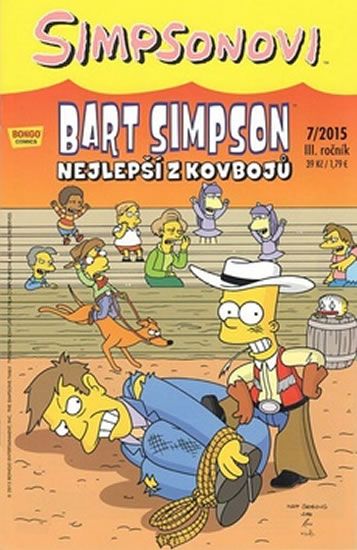 Obrázek produktu: Simpsonovi - Bart Simpson 07/2015 - Nejlepší z kovbojů