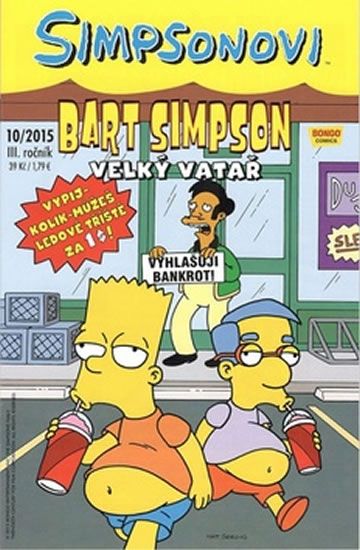 Obrázek produktu: Simpsonovi - Bart Simpson 10/2015 Velký vatař