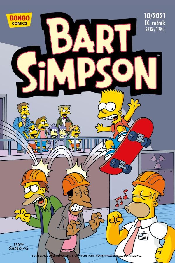 Bart Simpson 10/2021 - kolektiv autorů